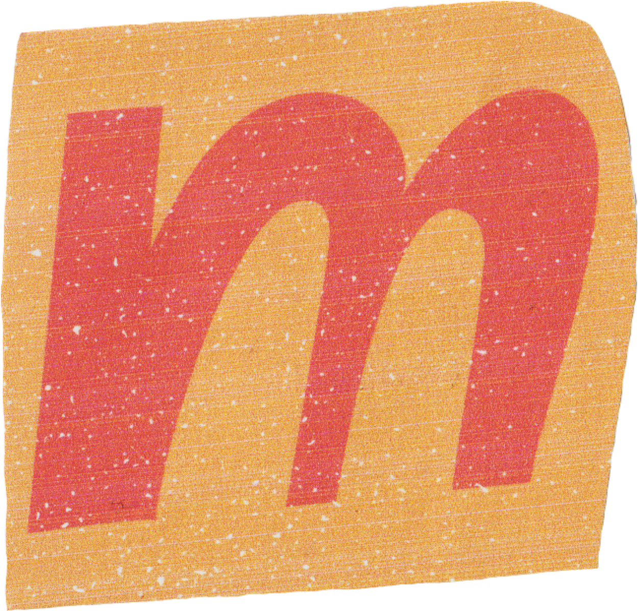 DIY Zine Modular Letter M