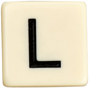 L Letter Tile Cutout